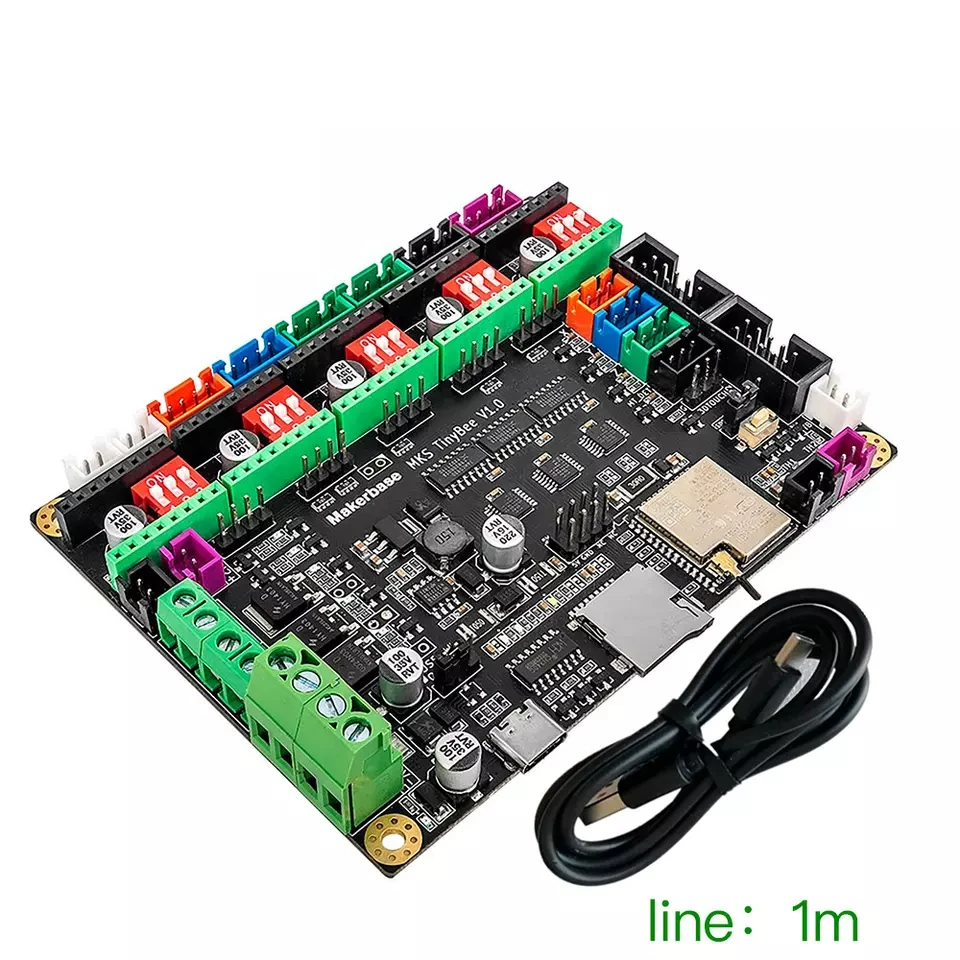 

Оригинальная материнская плата MKS TinyBee + 5 шт., TMC2226, драйвер 3D системная плата принтера ESP32