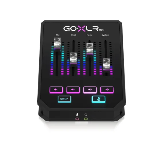 TC HELICON Go XLR MINI Online Broadcast Mixer with USB/Audio