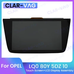 Ensemble écran tactile LCD pour Opel Astra K OEM 8 pouces DVD de voiture navigation GPS LQ080Y5DZ06 LQ080Y5DZ10