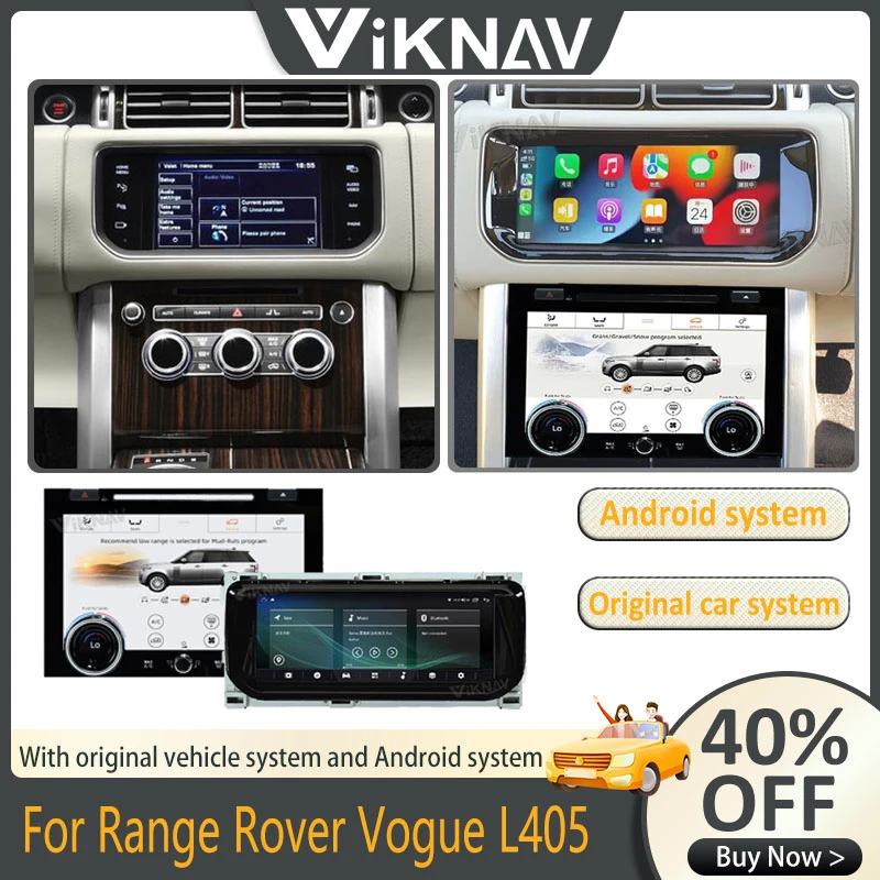 

Android Auto 10.25 inch Car Radio For Range Rover Vogue L405 Carplay HD LCD Touch Screen Multimedia Video Player GPS Navigation