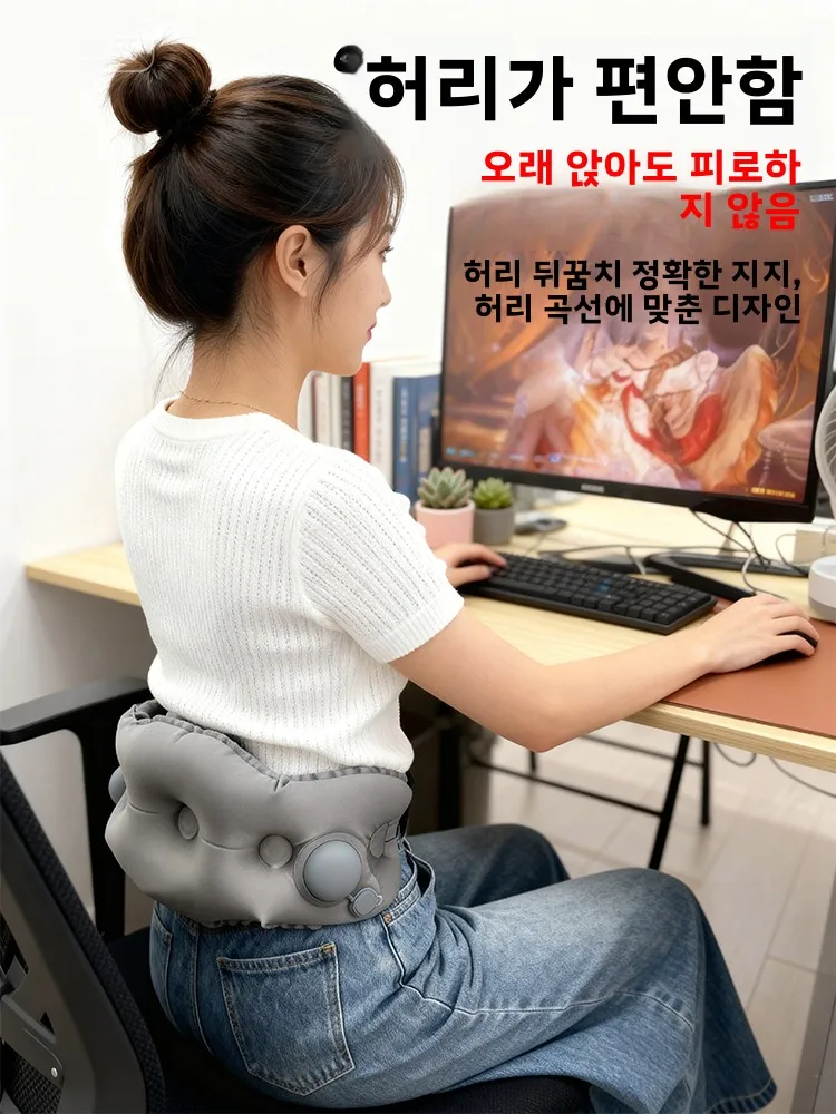 휴대용 에어 여행 허리 쿠션 장거리 기차 수면 필수품 여행 시즌 브랜드 경량 여행 베개