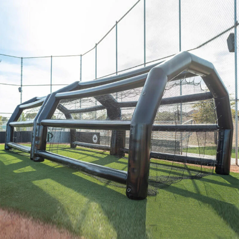 Description Picture 2 of itemAIR Tight Popular Sport Game Natting Cage Inflatable Baseball/Softball Batting & Pitching CAGE With Netting
