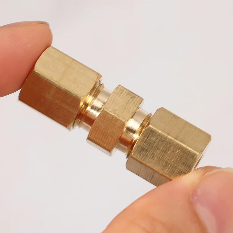 1Pc Universal Brake Line Connector For Brake Line Without Flaring 4.76mm 3/16" Connector Fittings Parts