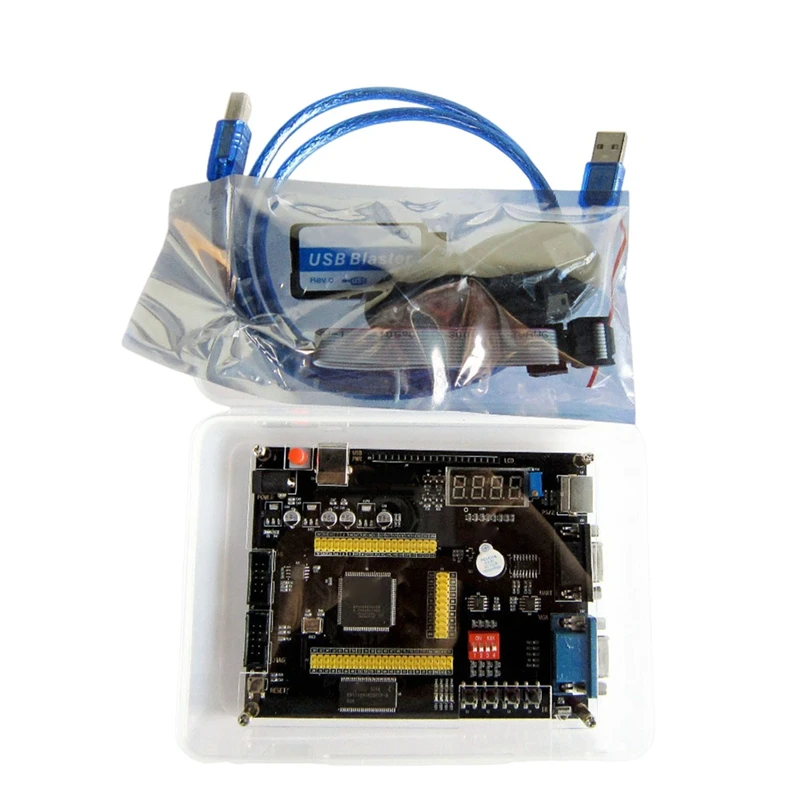 개발 키트 EP4CE6 E22C8N 개발 보드 + USB 프로그래머 USB 케이블 및 전원 스위치-TCES