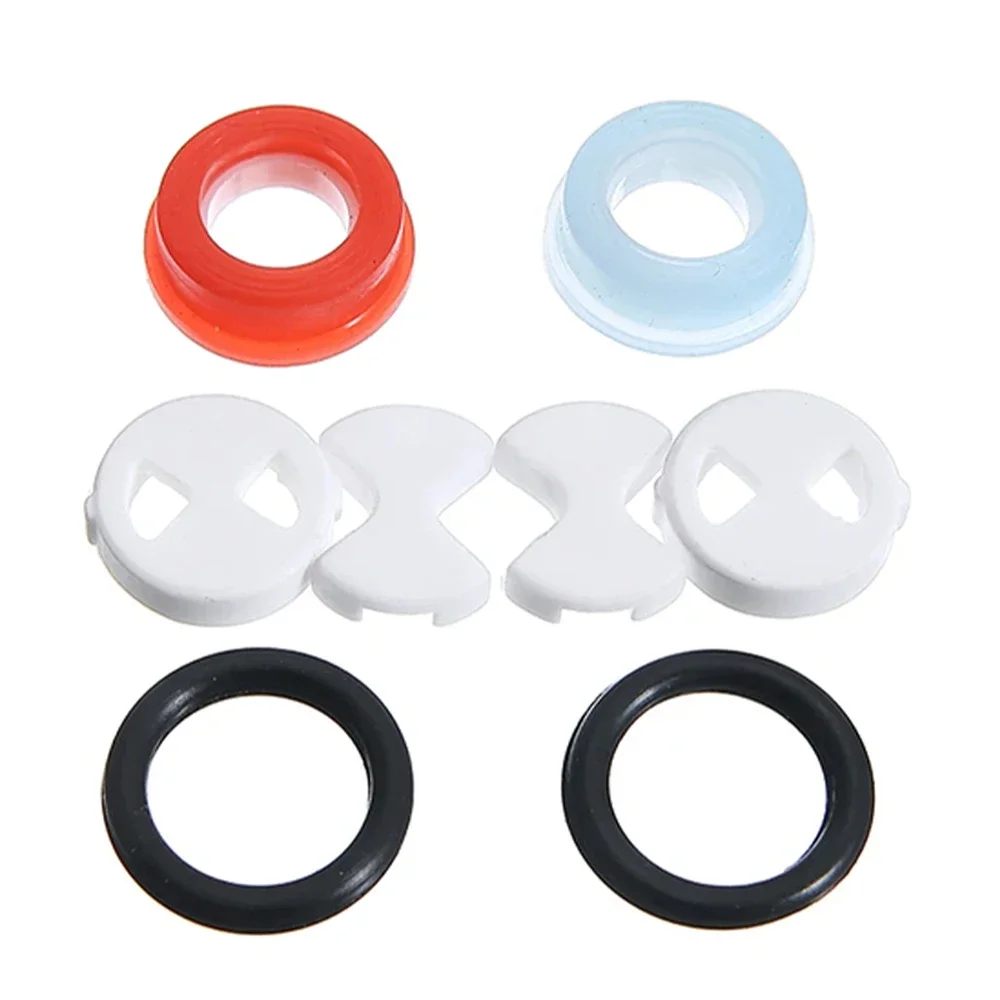 Ceramic Disc Silicon Washer Insert Turn Replacement Valve Tap Fits For Valve O Ring Gasket Silicon Washer Core Accessories