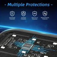 PUJIMAX Rechargeable Battery 1.5V AA 4255mWh Lithium-ion Battery Charger Clock Radio Video Game Mouse Remote Control Batteries 2