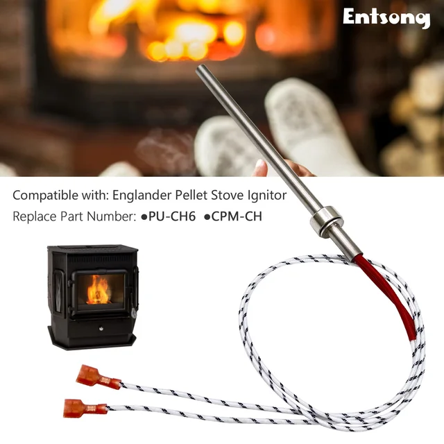 Compatible with Englander Pellet Stove Ignitor, Upgrade Fireplace Hot Rod  Igniter, Fits England Part PU-CH6, CPM-CH, 120V 525W - AliExpress