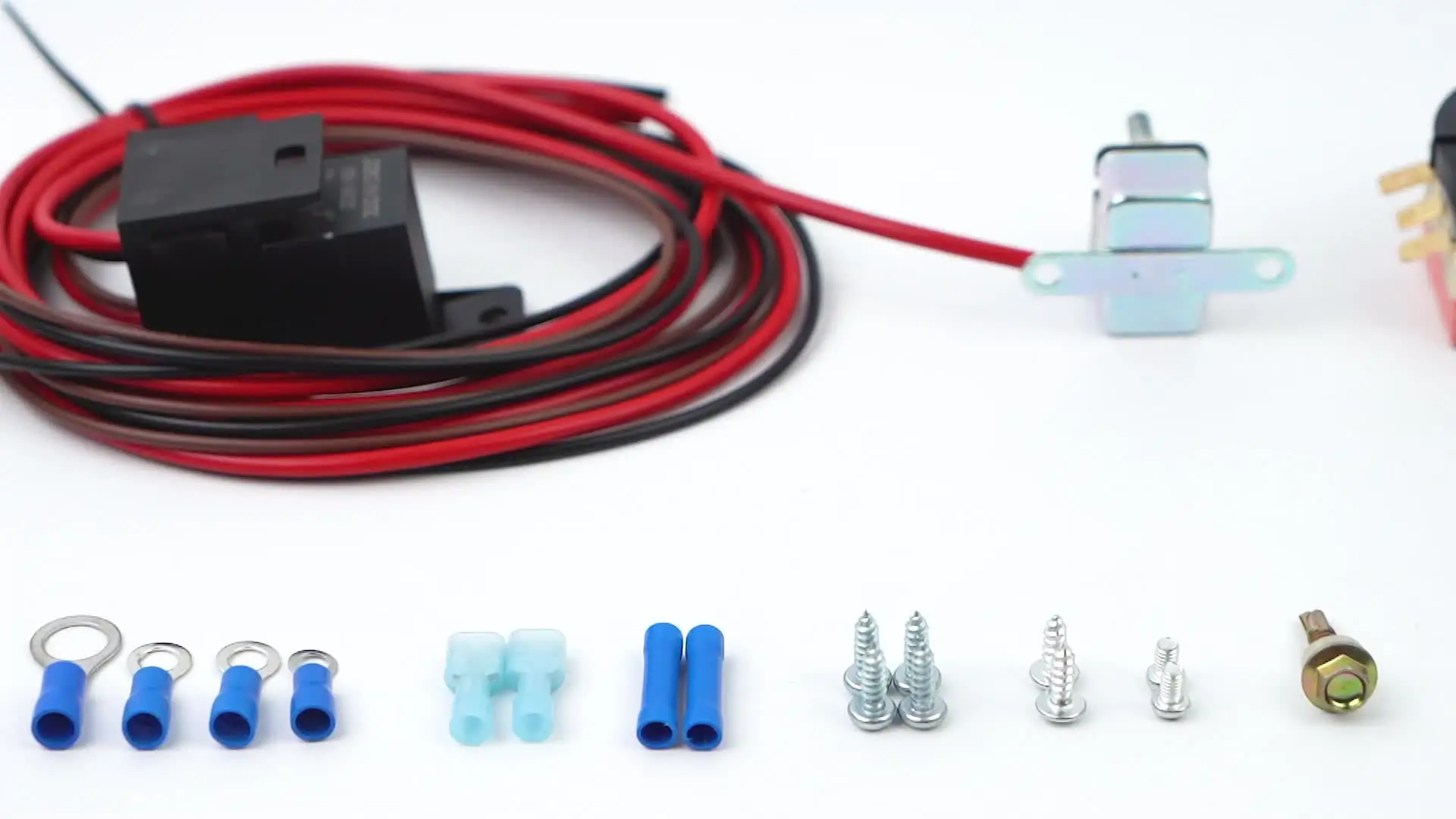 12V Electric Radiator Fan Thermostat Controller Kit