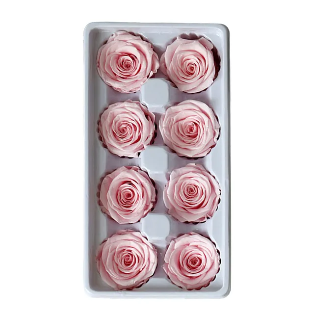 Valentine's Day Eternal Flower Rose 4 5cmB Grade 8 Set Valentine's Day Gift Box Wedding Tent Decorations 6