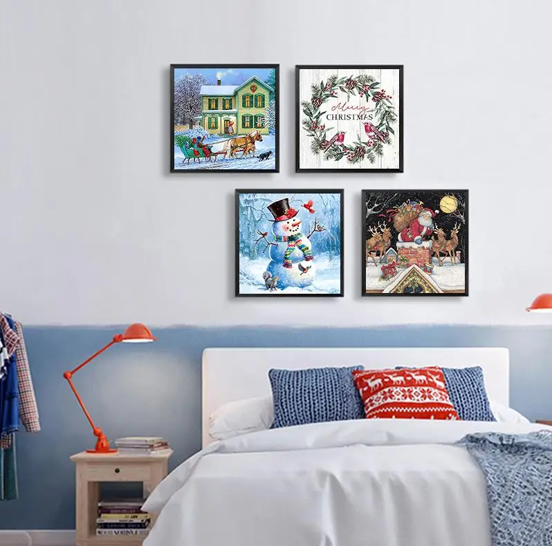 

Christmas Decorative Snowman Children's Room
