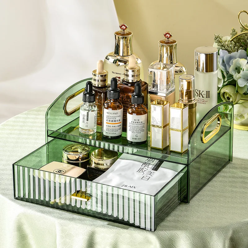 

Transparent Plastic Storage Box Makeup Organizer Box Jewelry Container Make Up Case Cosmetic Office Box Make Up Container Boxes