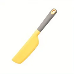 Premium Extra - Large Heat - Resistant Silicone Spatula - Versatile Non - Stick Kitchen Essential (YELLOW)