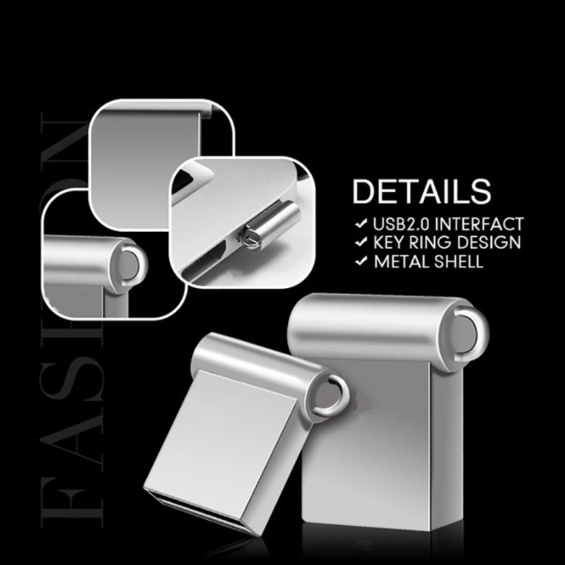 Mini high speed USB flash drive 2TB pen drive 2TB pendrive флешка metal U disk memo cel usb 3.0 stick gift  free logo phone/Car