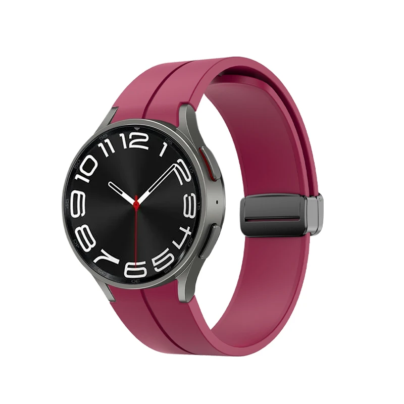 Magnetic Buckle Silicone Watch Strap