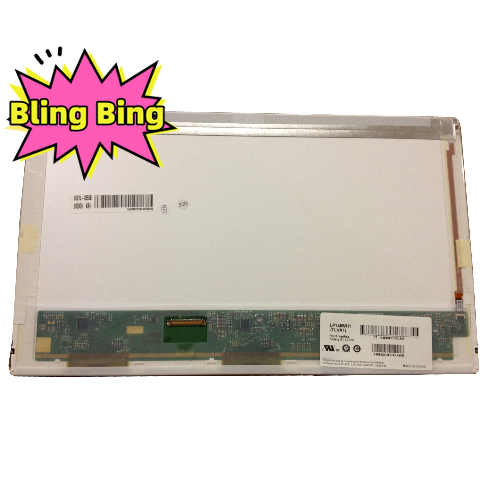 

LP140WH1 TLA1 LP140WH1 TLE2 LTN140AT02 07 22 26 01 LP140WH1 TLC2 LP140WH1 TLD3 14.0 inch 1366*768 40PIN LCD Screen Laptop