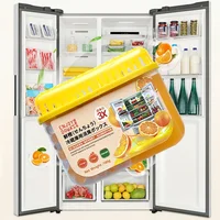 Fridge Freshener 160g | Natural Citrus Extract | Eliminates Odors & Preserves Freshness | Ideal for Kitchen Use