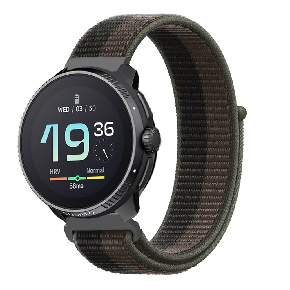 Premium 22mm Nylon Loop Watch Strap – Durable Replacement Wristband in Classic Design