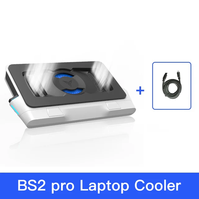 Flydigi BS2/BS2 pro Laptop Cooler Overclocking Pressure Air Dual Noise Reduction Intelligent Variable Frequency Computer Bracket