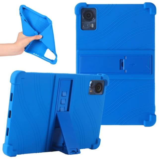 4 Thicken Cornors Silicone Cover with Kickstand For Doogee T20 