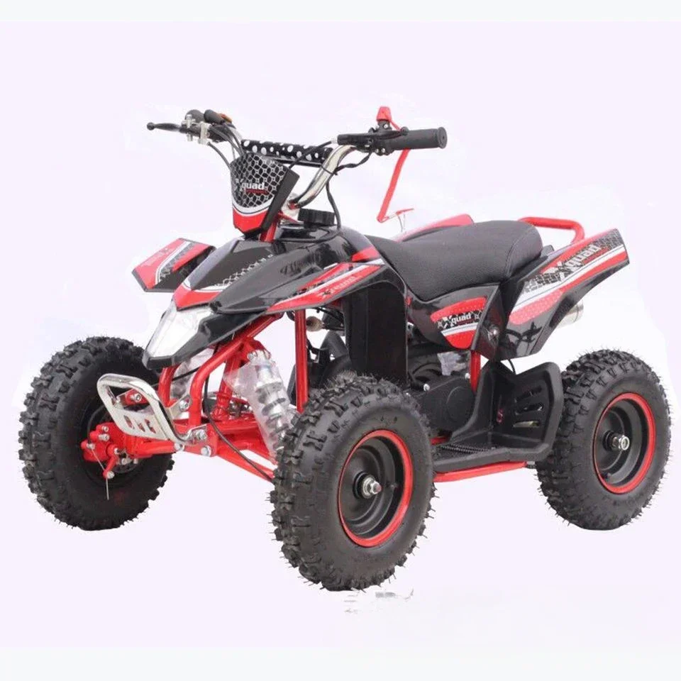 49CC 125CC Fuel 500W Electric Sport Four Wheel Motorcycle Small  Quad Atv Trailer Mini 2-Stroke