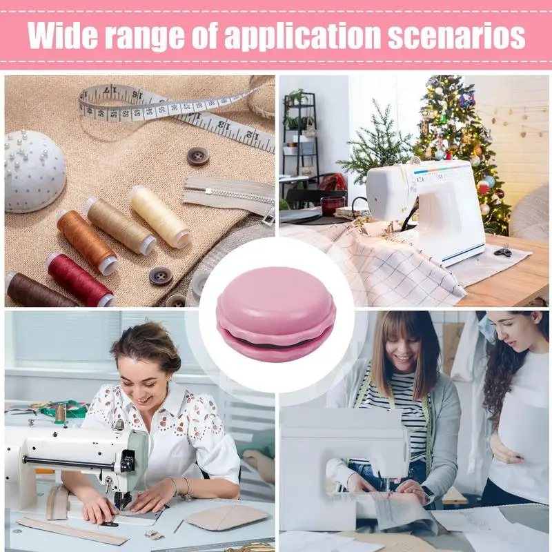 Sewing Accessories Pin Storage Binder Magnetic Pin Holder Cute Cookie Magnetic Needle Sharpener Pin Holder Mini Needle For Pins