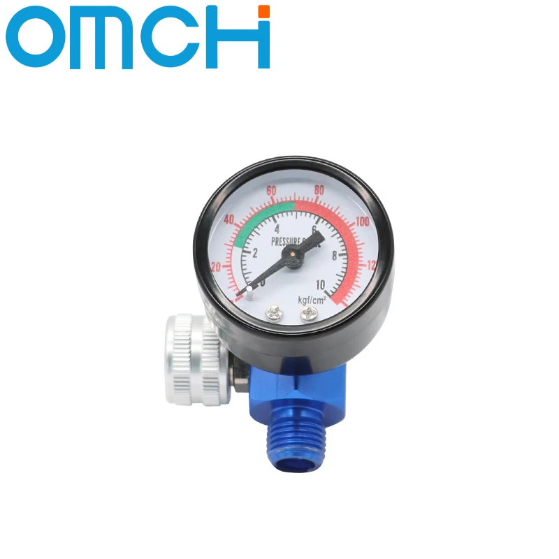 Spray Gun air flow regulator Gauge In-line Oil Water Trap Filter Separator Adapter Pneumatic Tools For Airbrush