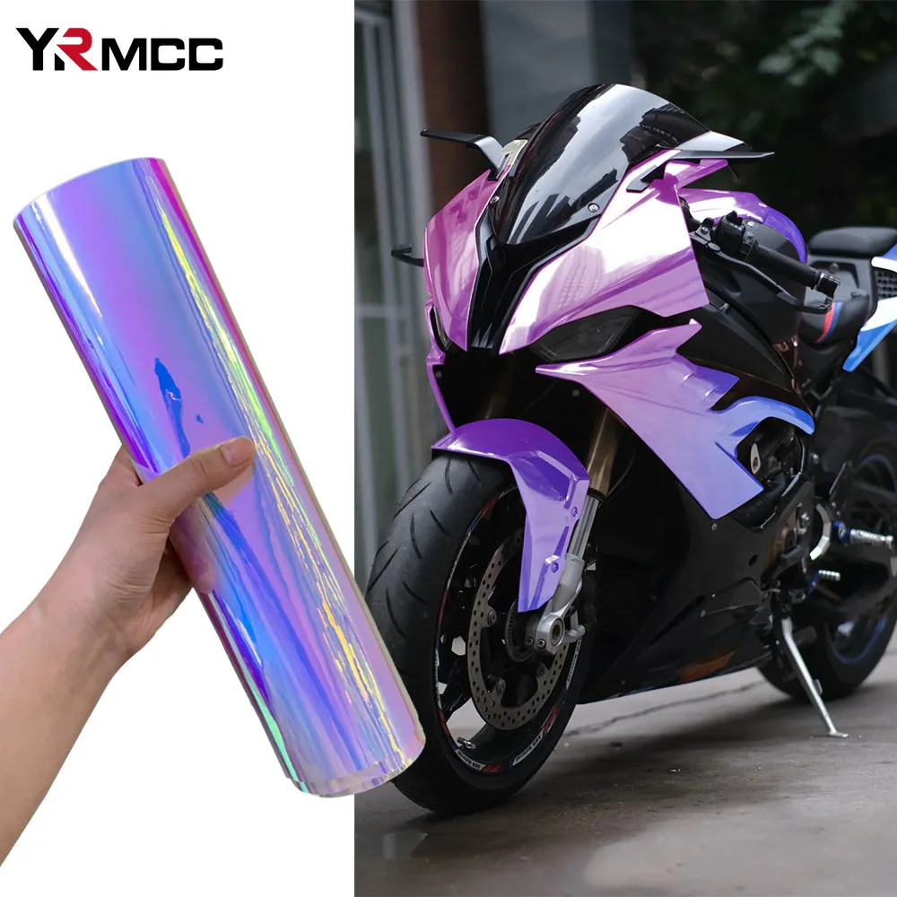 Fairing Kawasaki Ninja Chrome Vinyl Wrap Motorcycle Motorcycle