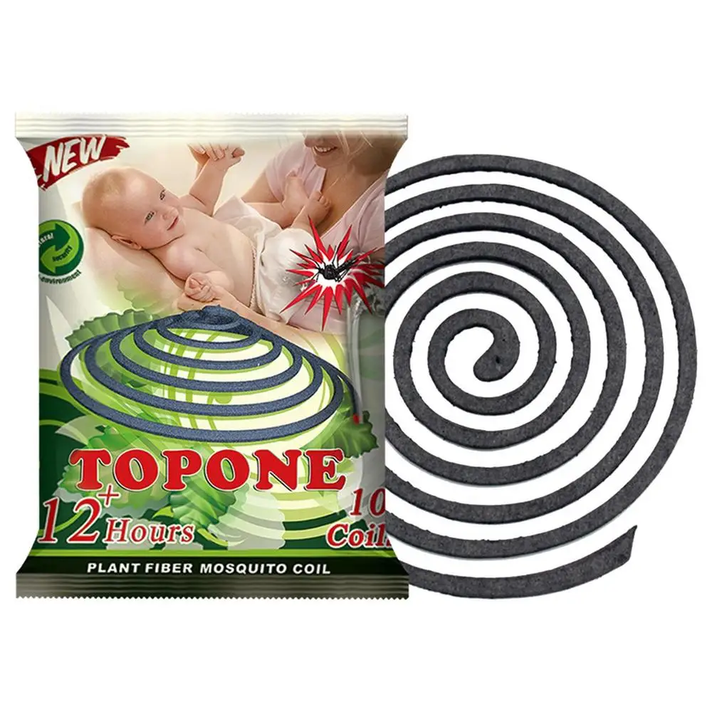 Bobines de citronnelle bougie de citronnelle naturelle bobine d'encens de citronnelle naturelle longue durée pour une utilisation intérieure et extérieure idéale pour le Camping