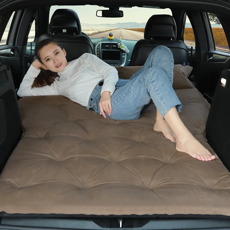Car Mounted Air Mattress Rear SUV Trunk Travel Bed Universal Car Mattress Sleeping Artifact Air Cushion Bed