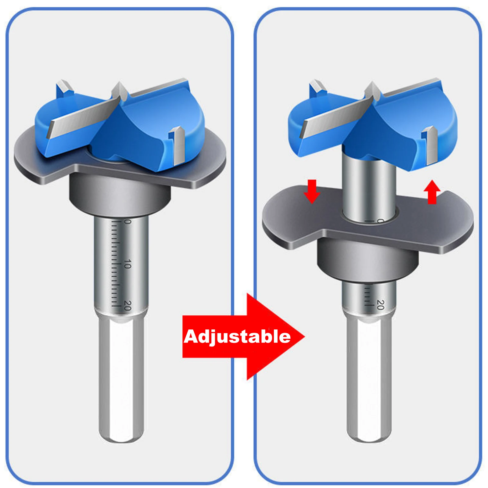 Рисунок 4 - Набор твердосплавных насадок для дрели