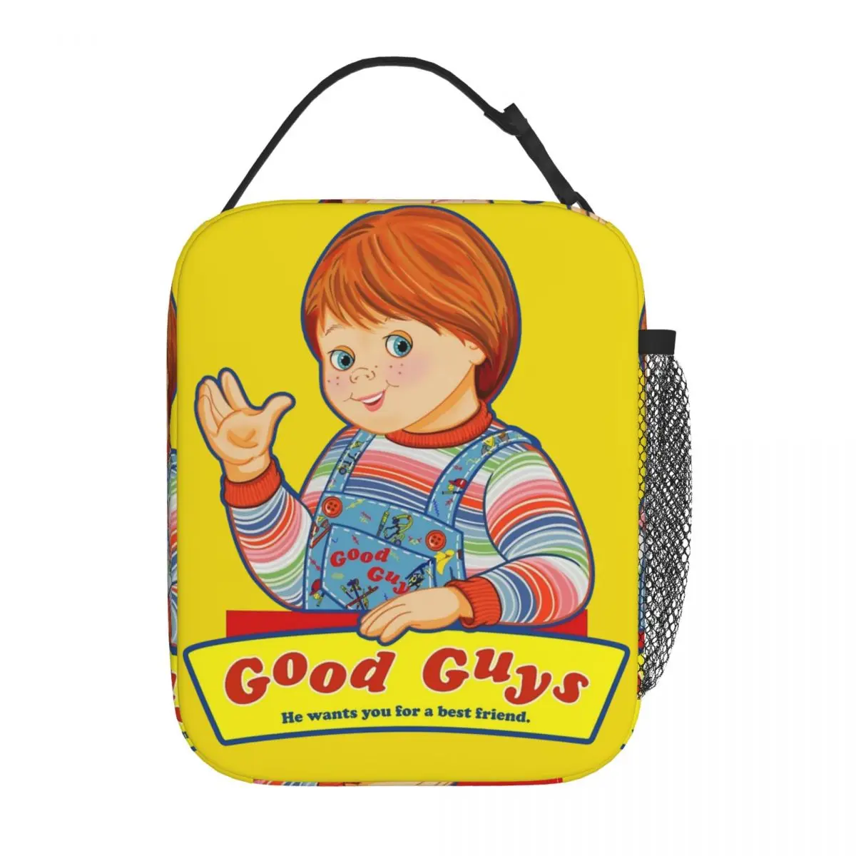 

Детские игровые термоизолированные ланч-пакеты добрых парней Чаки для путешествий переносной пищевой контейнер сумки охлаждающие термоланч-боксы