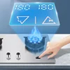 Gas Stove Double Stove Can Flip High Firepower Household Built-in Stove Tempered Glass Electronic Pulse Ignition 6