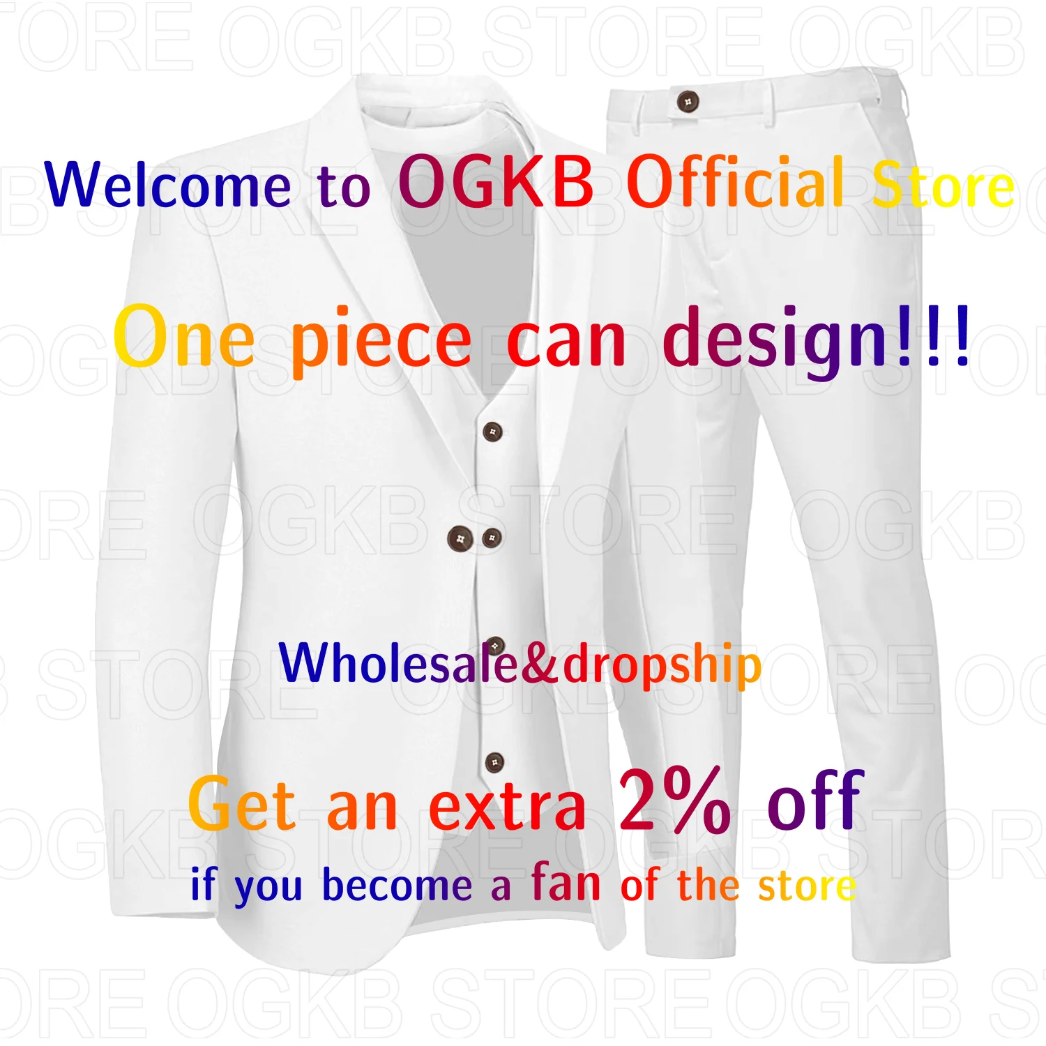 Plus Size Men's Suits 3 Piece Set 3D Printed Casual Wear Business Formal Suit Pants Set Vintage Graphic Designer Blazer