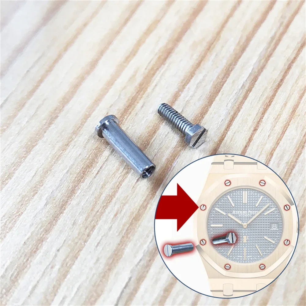 Set Di Viti Posteriori Per Lunetta Dell'Orologio Per Orologio Jumbo Audemars Piguet Royal Oak