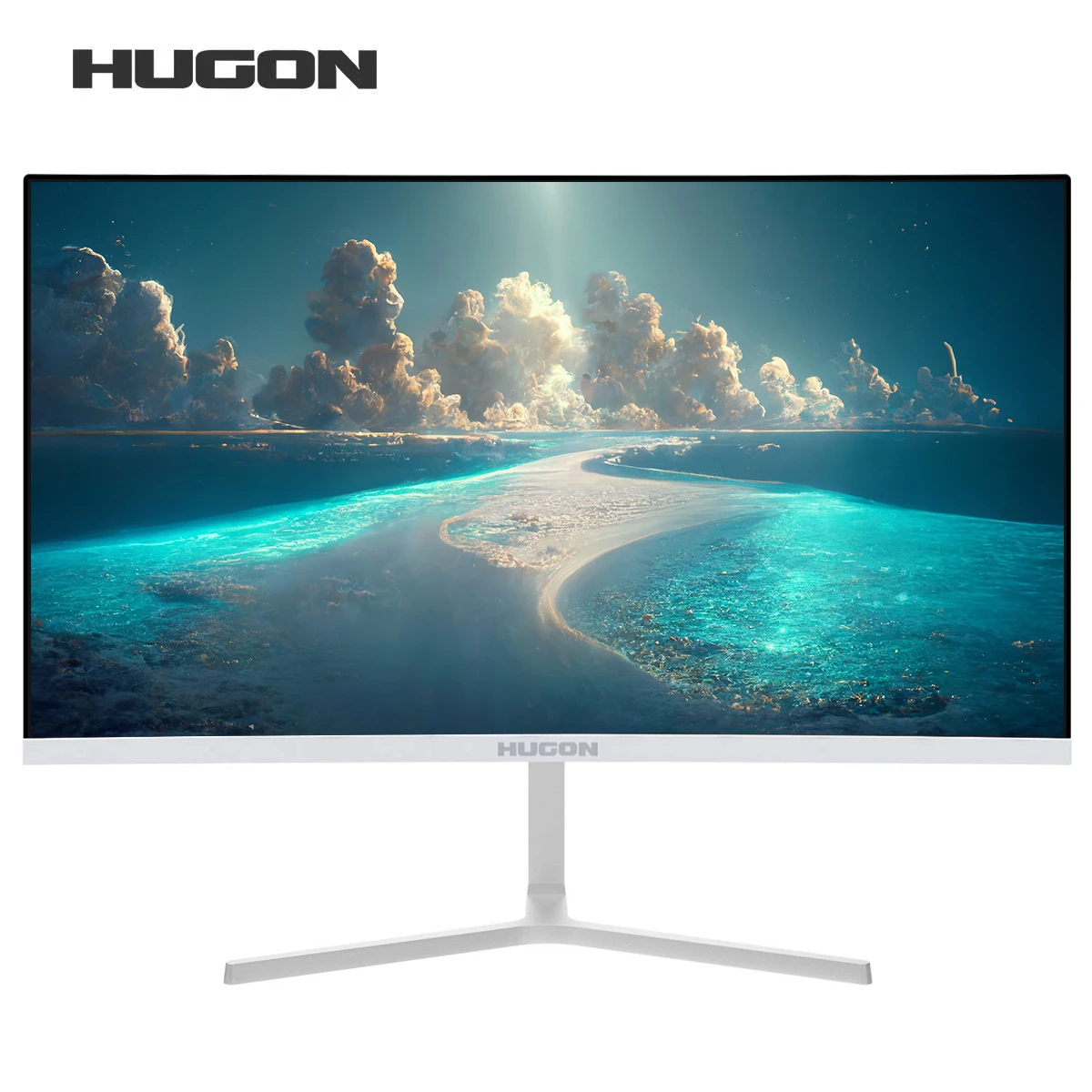 Hugon 24 Inch 1920×1080p Tft/lcd Pc 75hz Hd Flat Panel Monitor Desktop ...