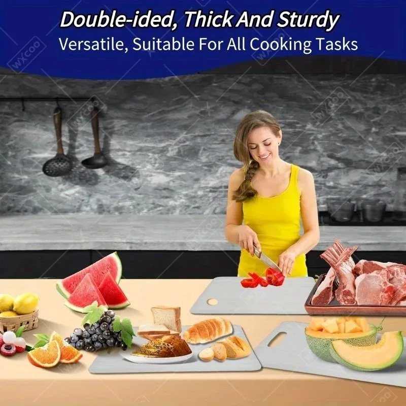 Food grade cutting board stainless steel detail 304 steel surface