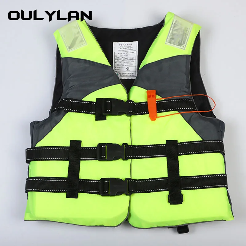 OulylanOutdoorAdultSafetySwimmingBoatingLifeVestPuddleJumper