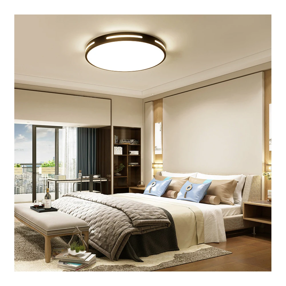 

Led Lighting For Bedroom Indoor Round Lamp Home Decoration Modern In The Hallway Diningroom Panel 220v Living Room Kitche Loft