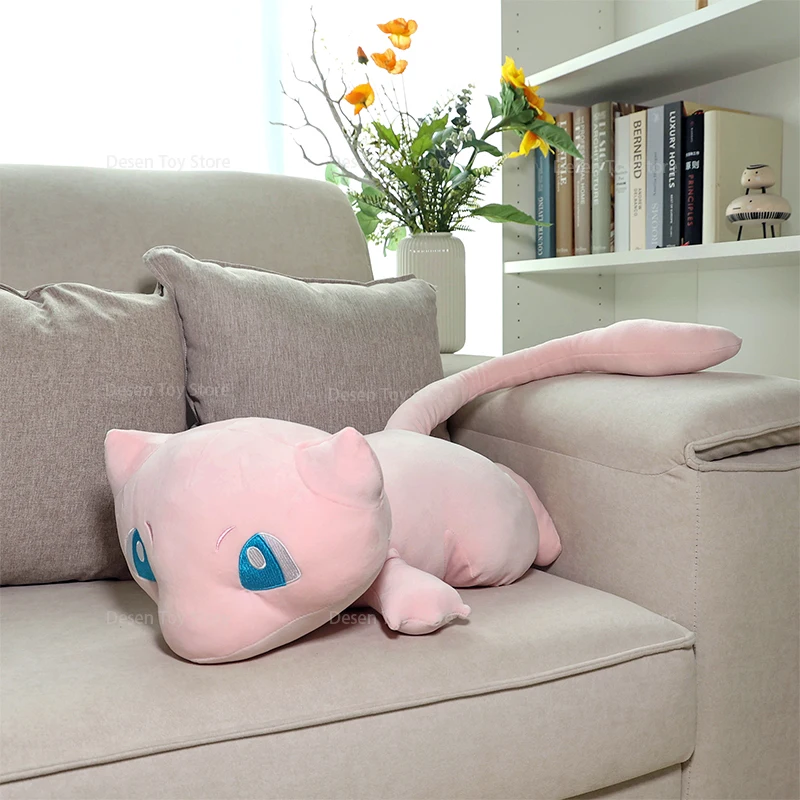 Styles Big Size Pokemon Plush Mew Slowpoke Pillow Soft Anime
