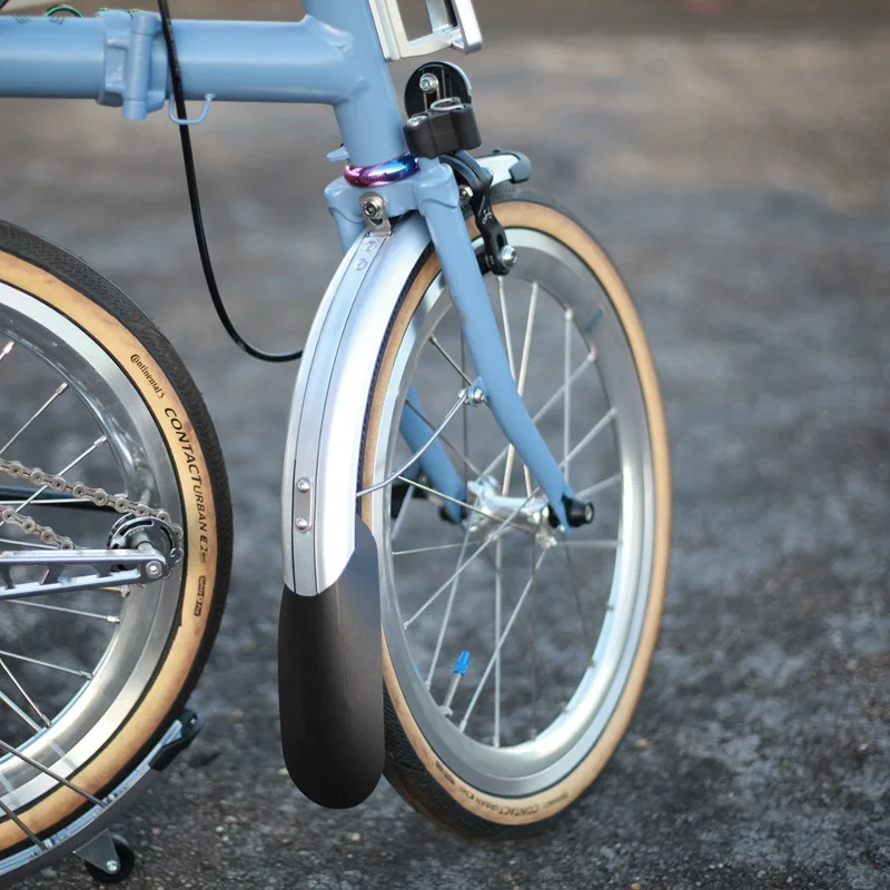 Bicycle Fender Folding Bike Mudguard Flap For Brompton p line c Line t Line Front Wings Accessories