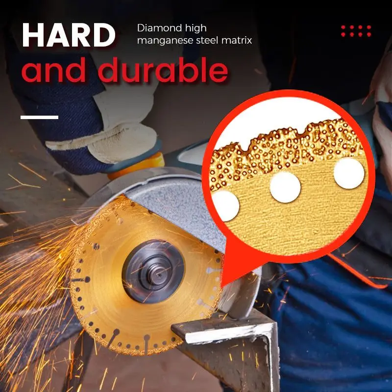 

Diamond Saw Blade 100mm Metal Cutting Blade Steel Bars Graphite Marble Cutting Disc 3 Style For Angle Grinder Diamond Saw Blade