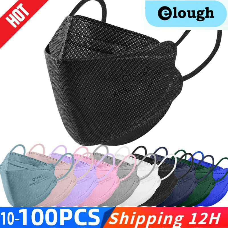 

Маска Elough Kn95, маска для рыбы, цвета FFP2, Mascarillas FPP2, одобренная CE, маска для защиты лица для взрослых, ffp2mask, Прямая поставка