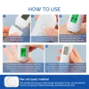 Skin Tester Face Skin Moisture&Oil Content Skin Analyzer Skin Water Cheek Elastic Skin Age Test Meter Fluorescent Agent Detector 6