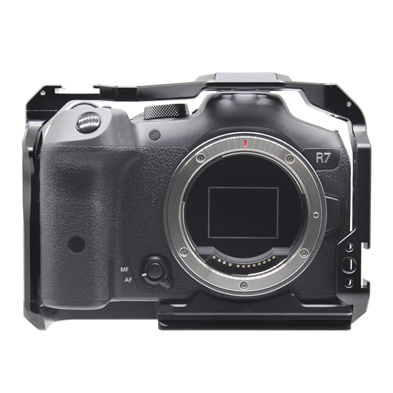 

Для Canon EOS R7 Cage Rig Handle Nato Rail Arca швейцарская тарелка Aluminum