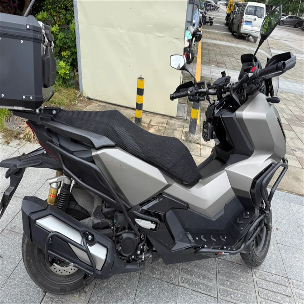 혼다 ADV350 adv350 블랙 카본 스틸 배기 바