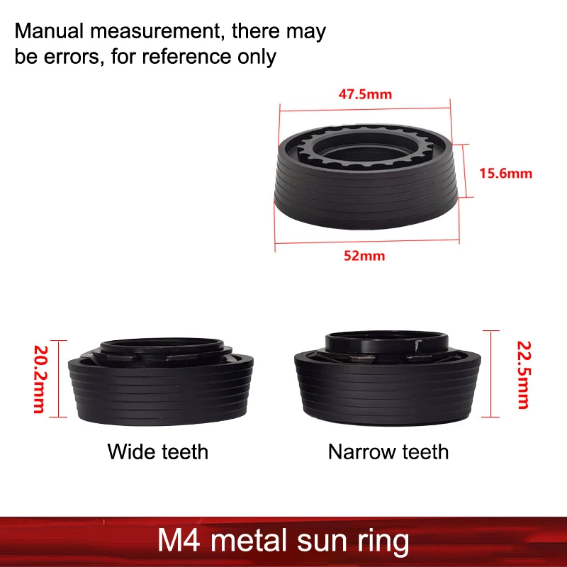 Riding Accessories Bicycle Brakes Solar Ring M4 Snap Ring M16MOE Handguard Universal Model No Function 6