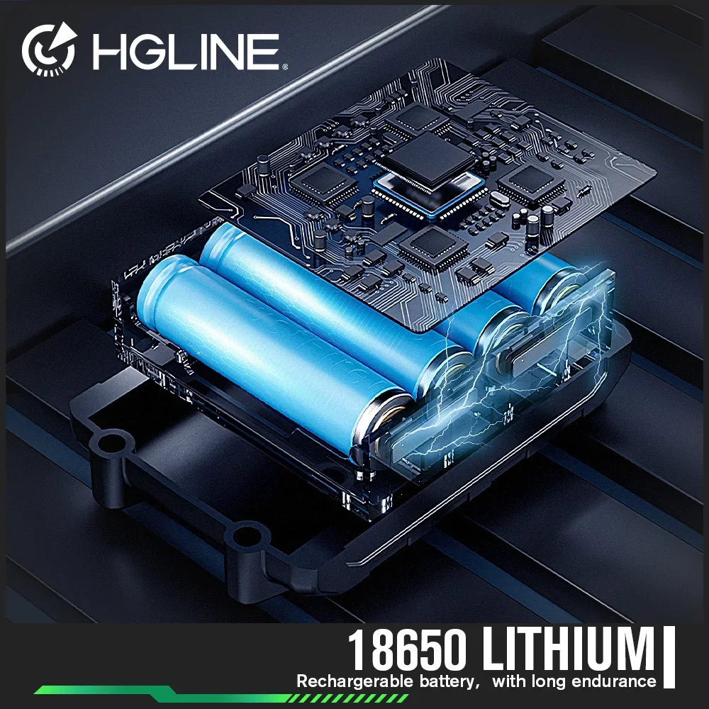 HGLINE 16 Linien 4D-Laser-Wasserwaage, APP-Fernbedienung, wiederaufladbar, selbstnivellierend, 360-Grad-Laser, 6000 mAh, großer Li-Ionen-Akku – Detail 7