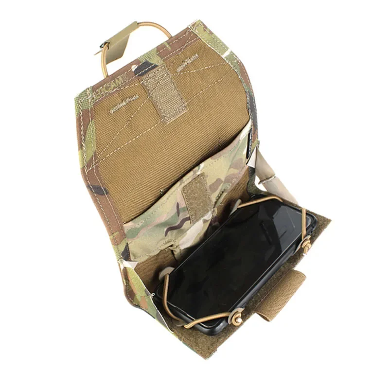 야외 전술용 어드민 파우치 MOLLE 네비게이터 테크 백 멀티컬러 유니버설 폰 체스트 파우치 EDC 기어 오거나이저