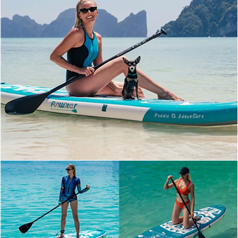 

Free Shipping 210cm SUP surfboard paddle aluminum alloy double head slurry Retractable and removable slurry water sports tarp