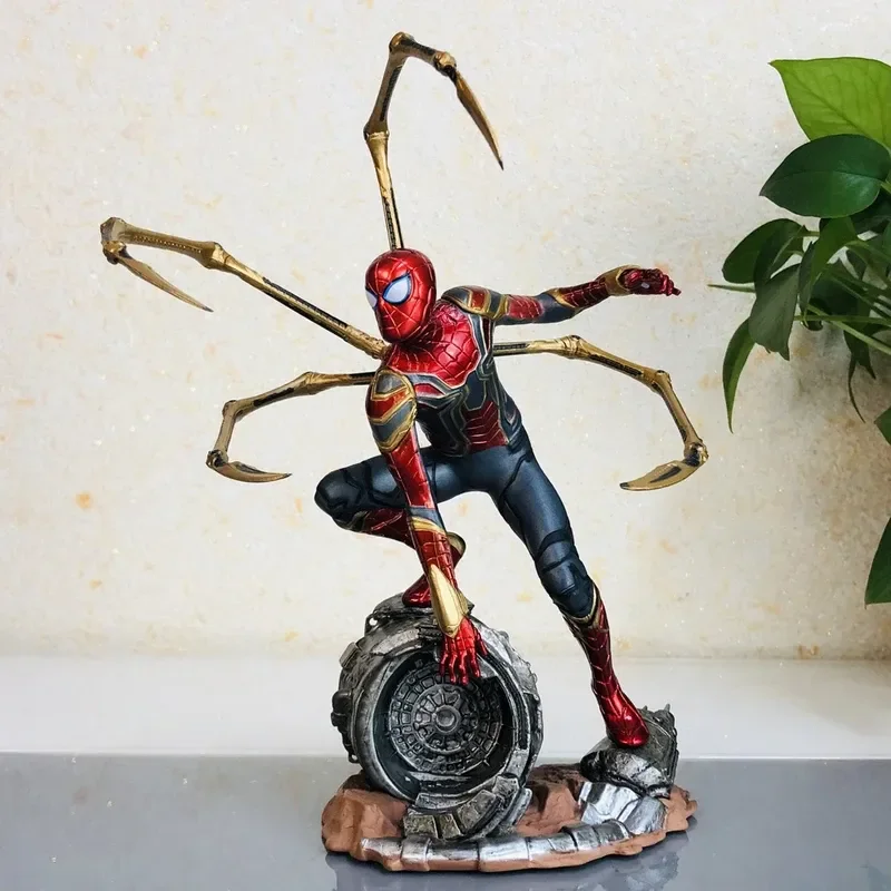 

28cm Anime Spider Man Action Figure Heroic Expedition Venom Spiderman Figurine Model Collec Room Decoration Ornament Toys Gifts